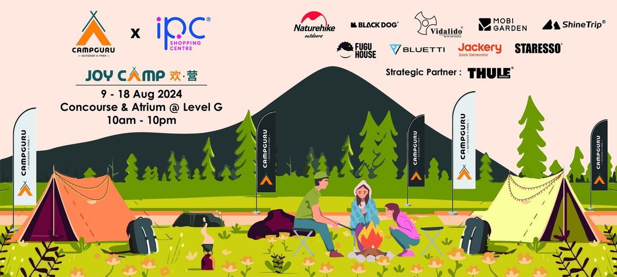 JOY CAMP: THE ULTIMATE CAMPING EQUIPMENT EVENT