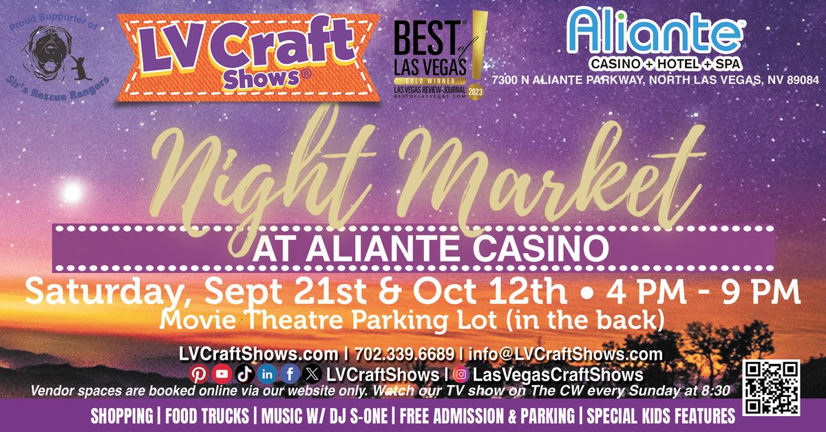 Night Market at Aliante Casino