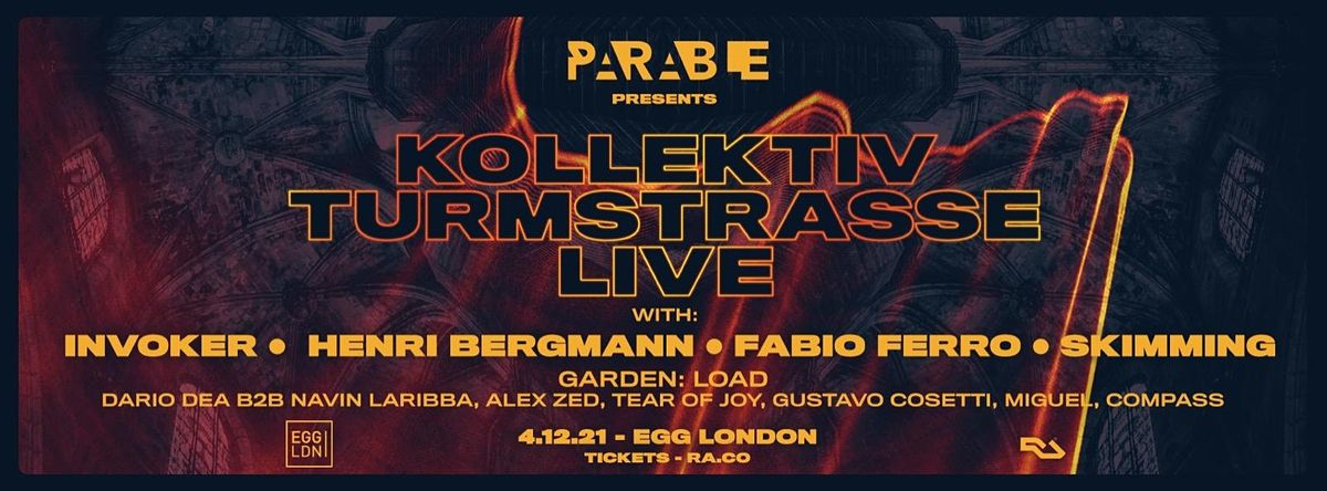 Parable presents: Kollektiv Turmtrasse Live & guests