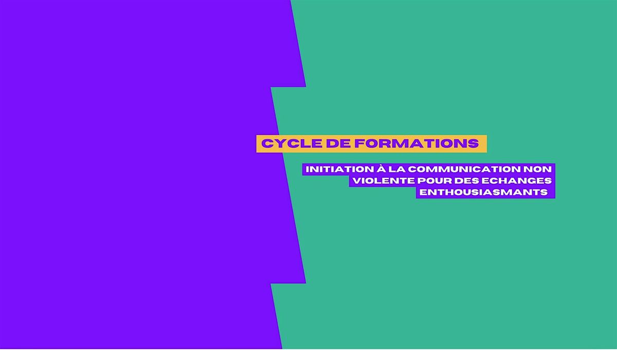 Cycle de formation \u00e0 la communication non violente