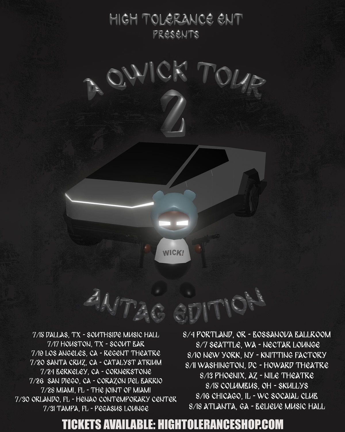 Autumn! Performing live! QWICK TOUR 2: ANTAG edition