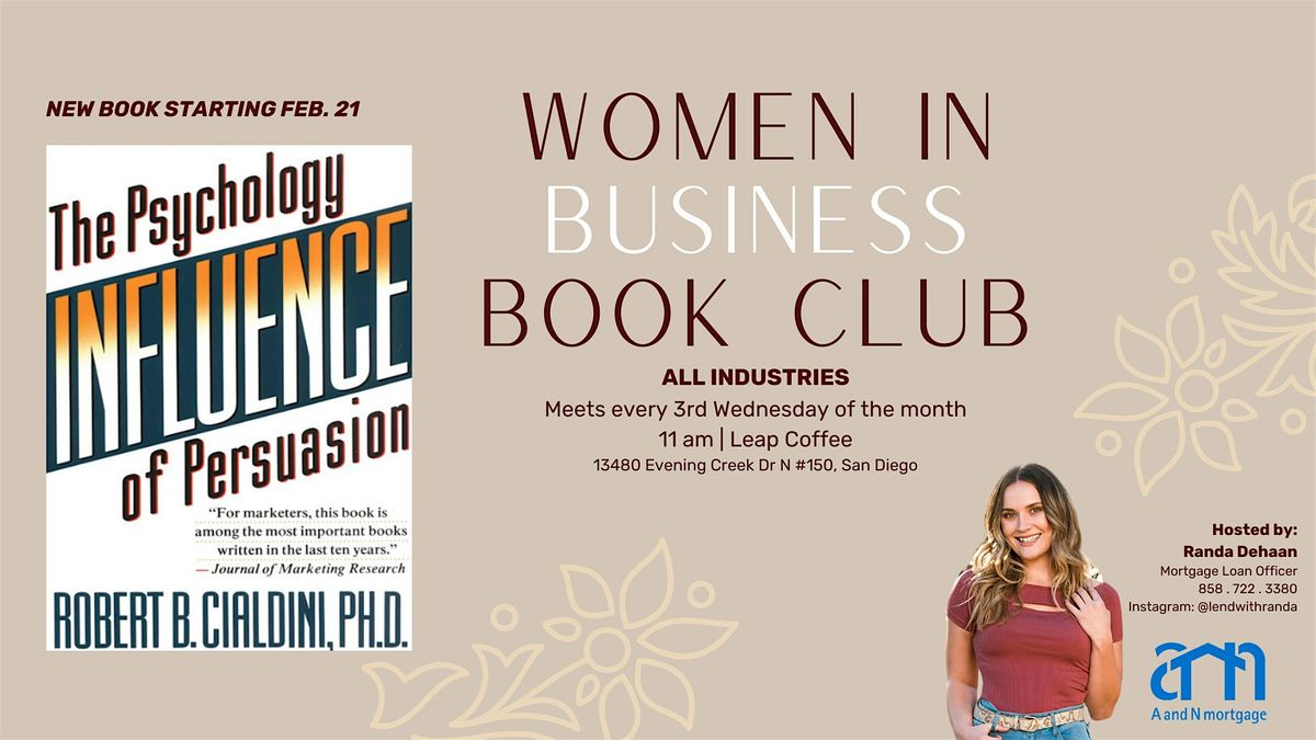 BOOK CLUB - Women in Business SAN DIEGO