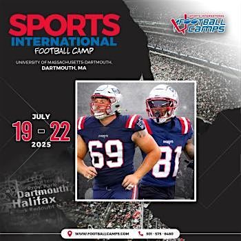 Sports International Football Camps - Dartmouth, MA (July 17-22, 2025)