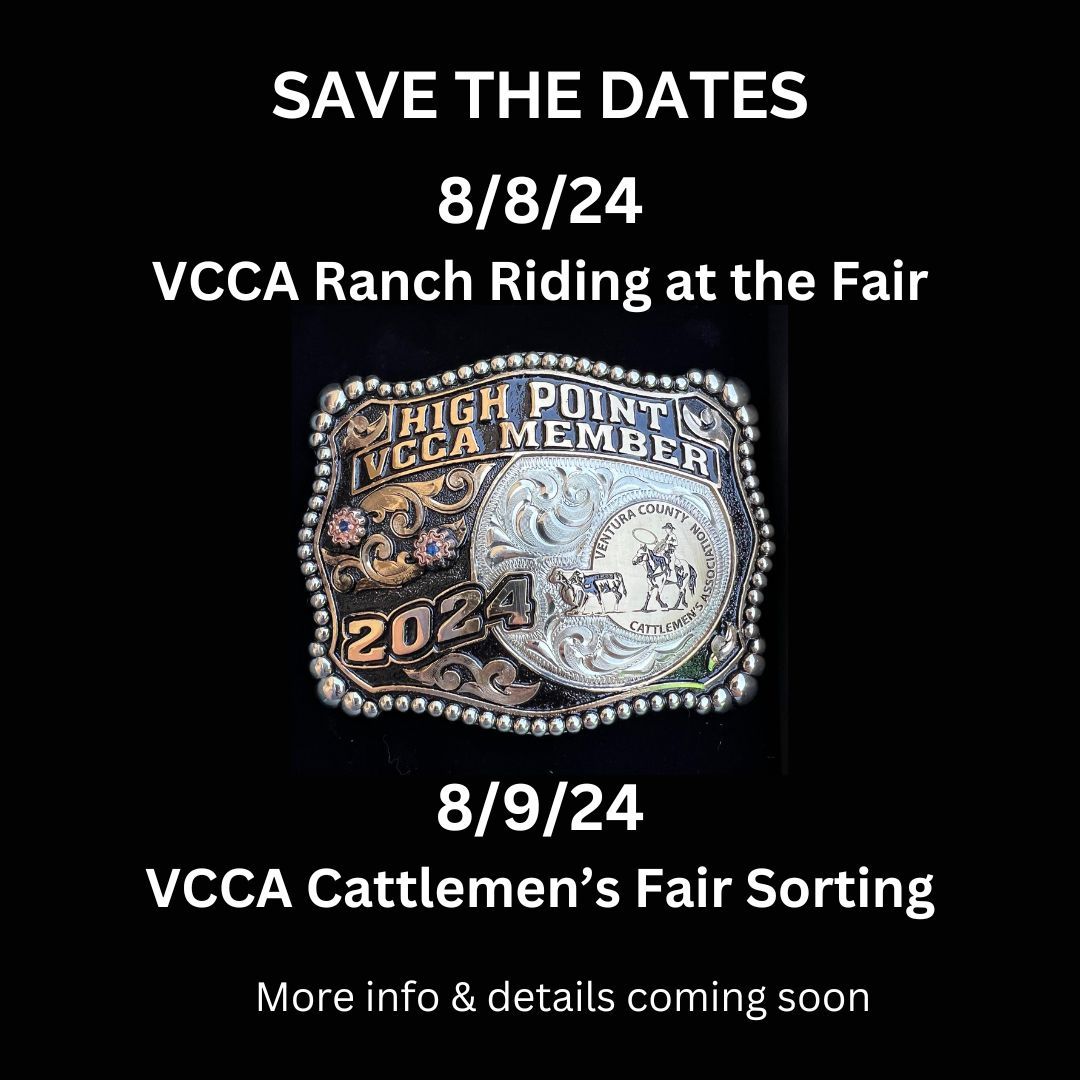 VCCA Ranch Riding and Sorting @ the Ventura County Fair