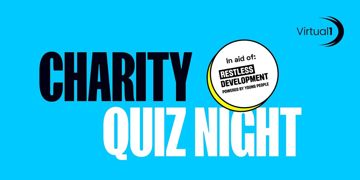 Virtual1 Charity Quiz Night, The Joiner on Worship, London, 8 September 2022
