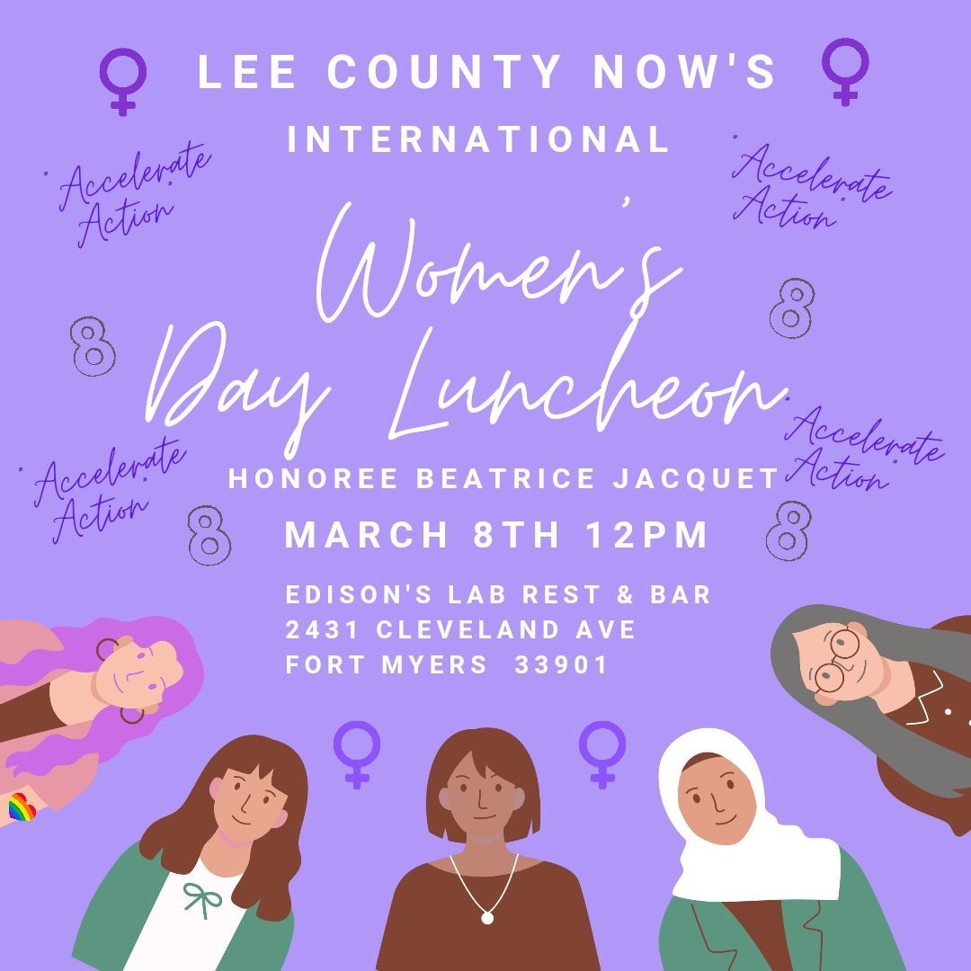 Lee County NOW's Women\u2019s Day Luncheon 