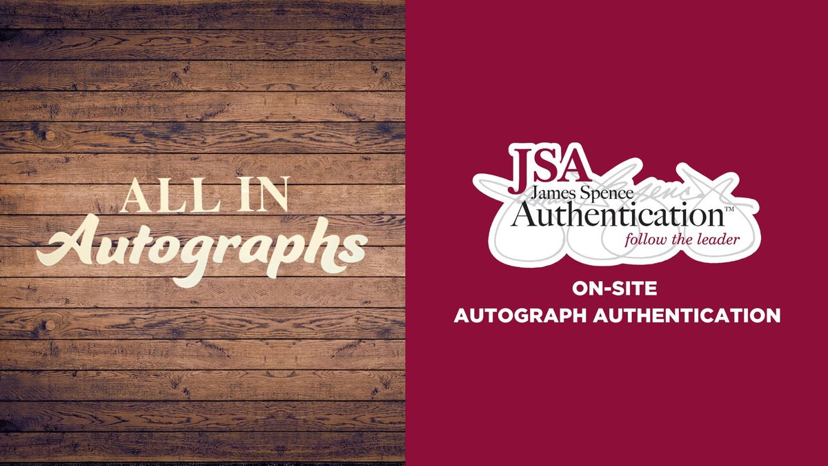 JSA at All In Autographs