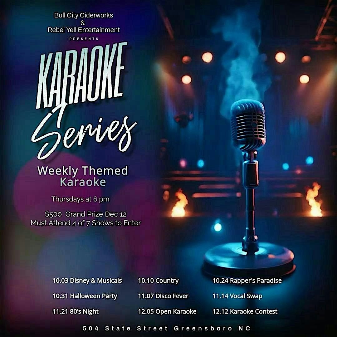 Thursday Karaoke (Ciderworks Greensboro)