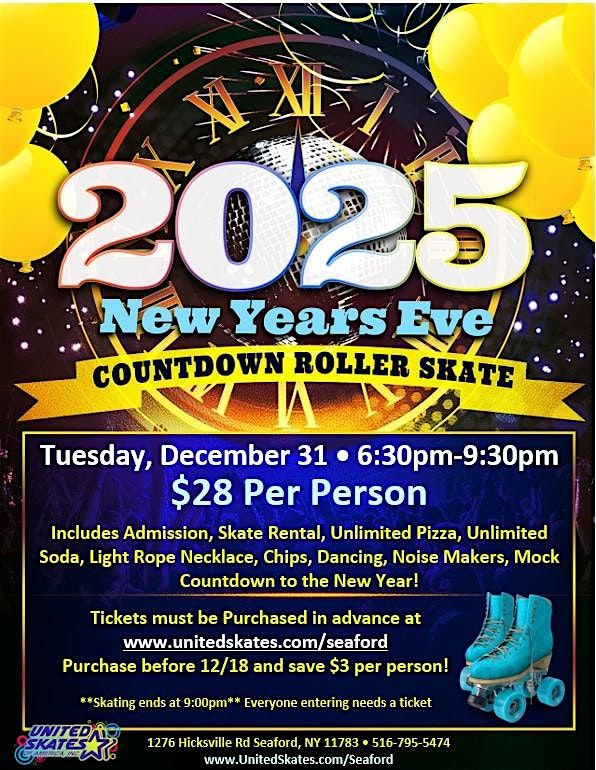 New Year's Eve Family Skate Party