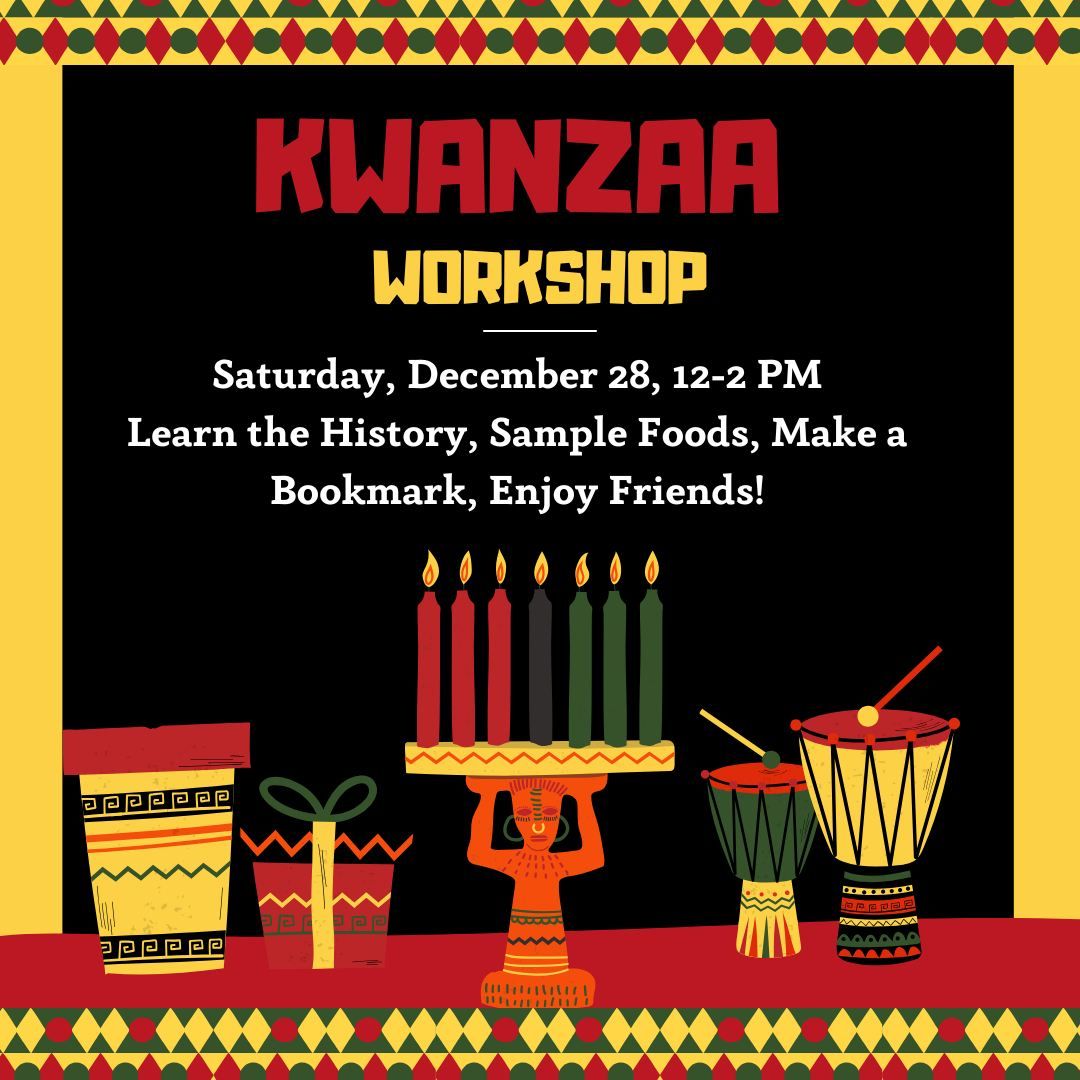 Kwanzaa Workshop with the Chaney's