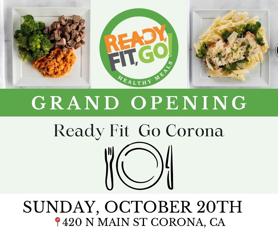 Grand Opening of Ready Fit Go Corona