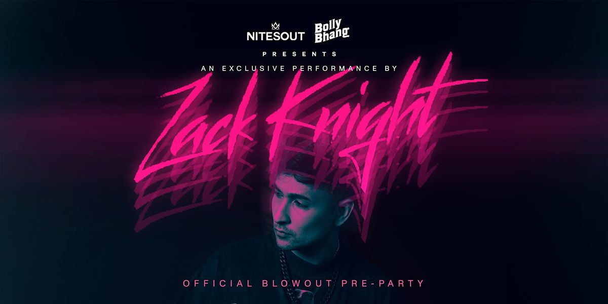 Zack Knight @ SAX DC presented by NitesOut and BollyBhang