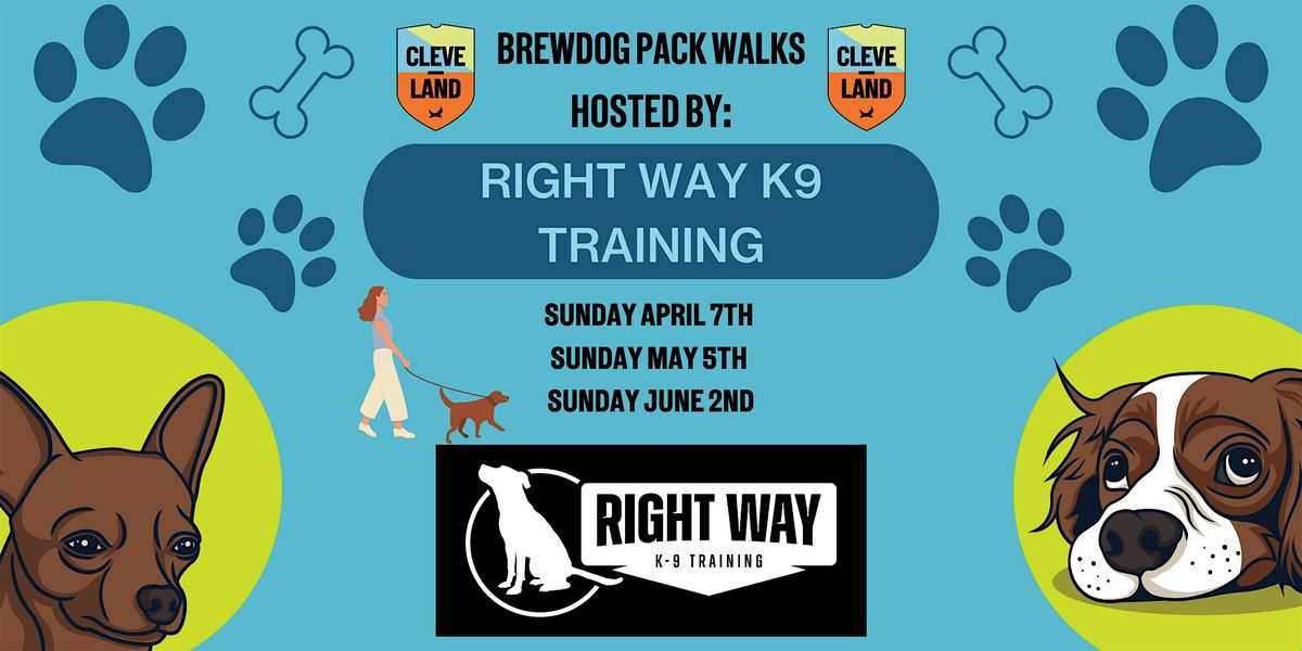 BrewDog Pack Walks hosted by Right Way K9 Training