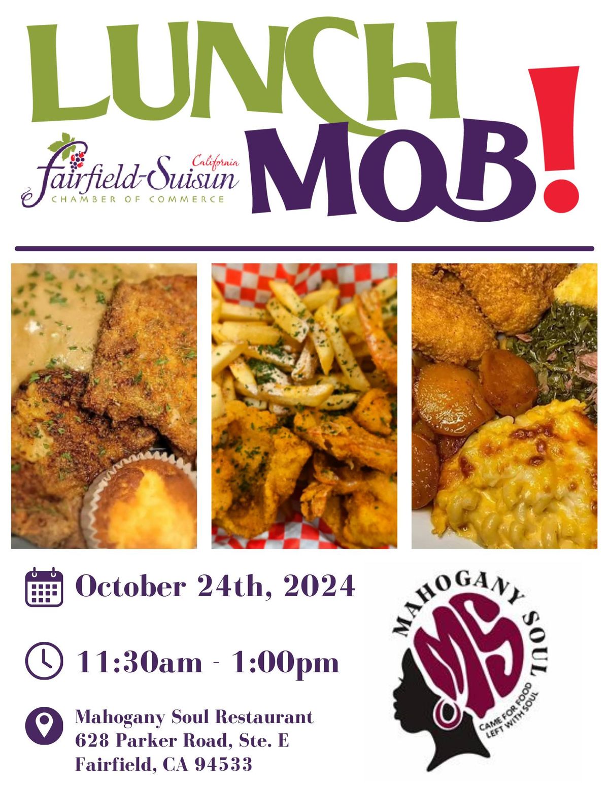 Mahogany Soul Restaurant Lunch Mob