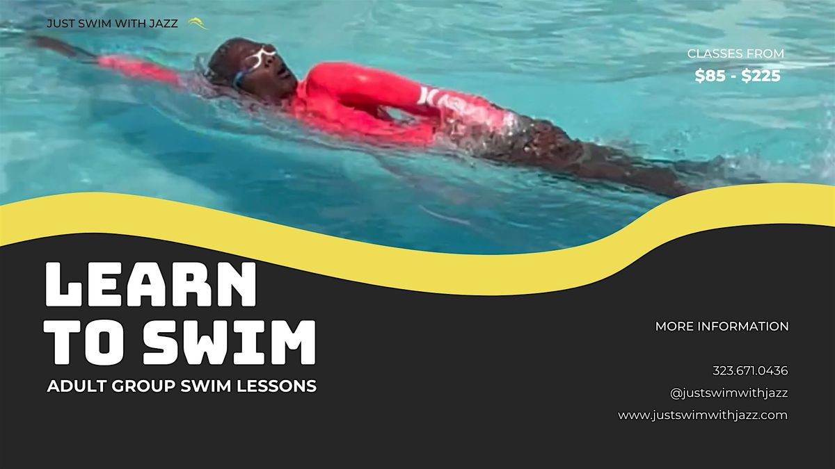 Adult Group Swim Lessons [PASADENA | Block 4 | Evening]