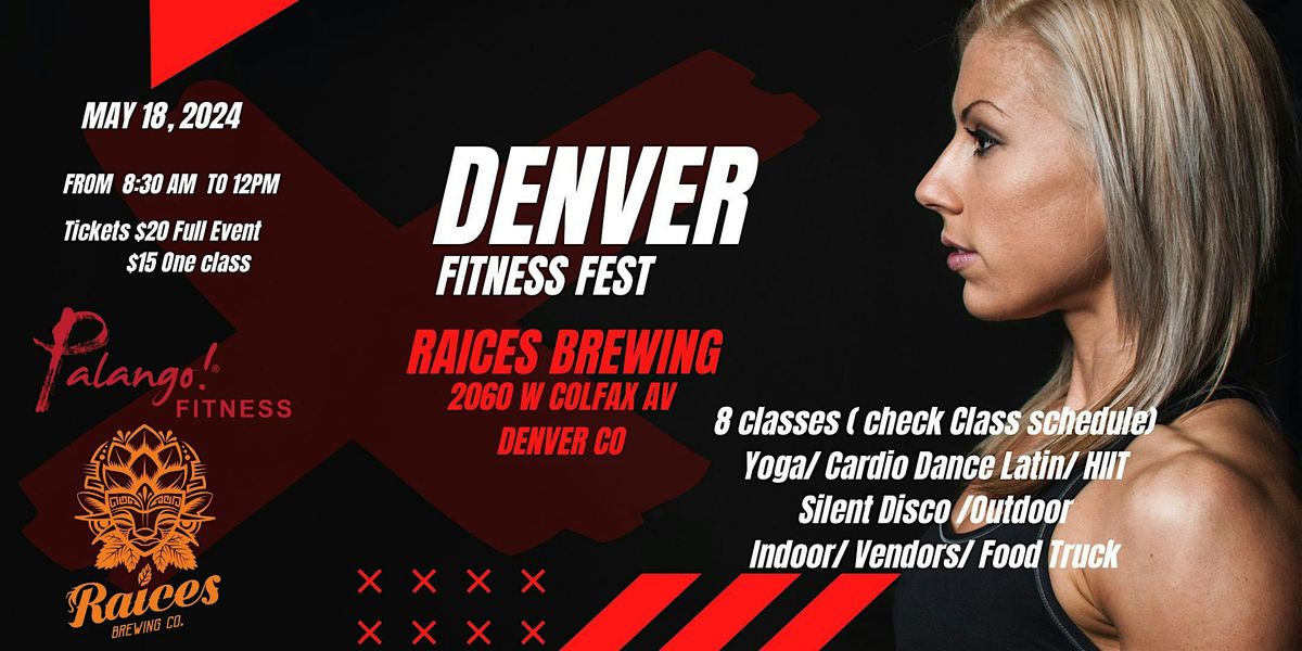 Denver Fitness Fest May 18 2024