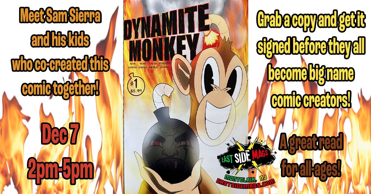 Dynamite Monkey Signing