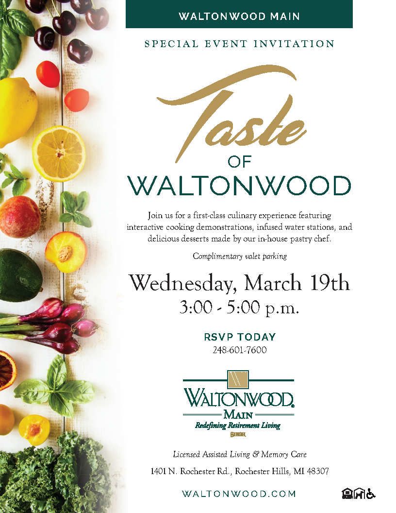 Taste of Waltonwood at Main