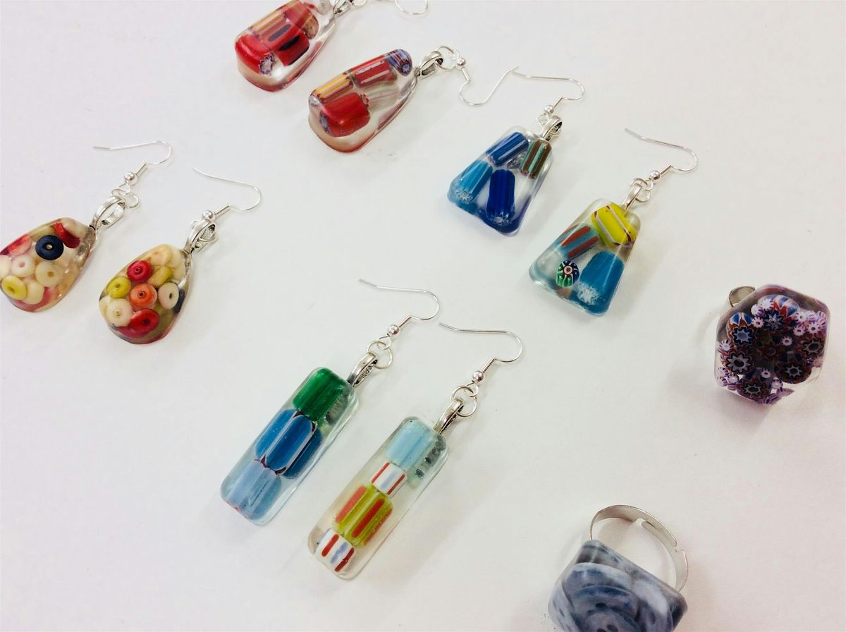 Resin Jewellery Course - two part (Eccles)