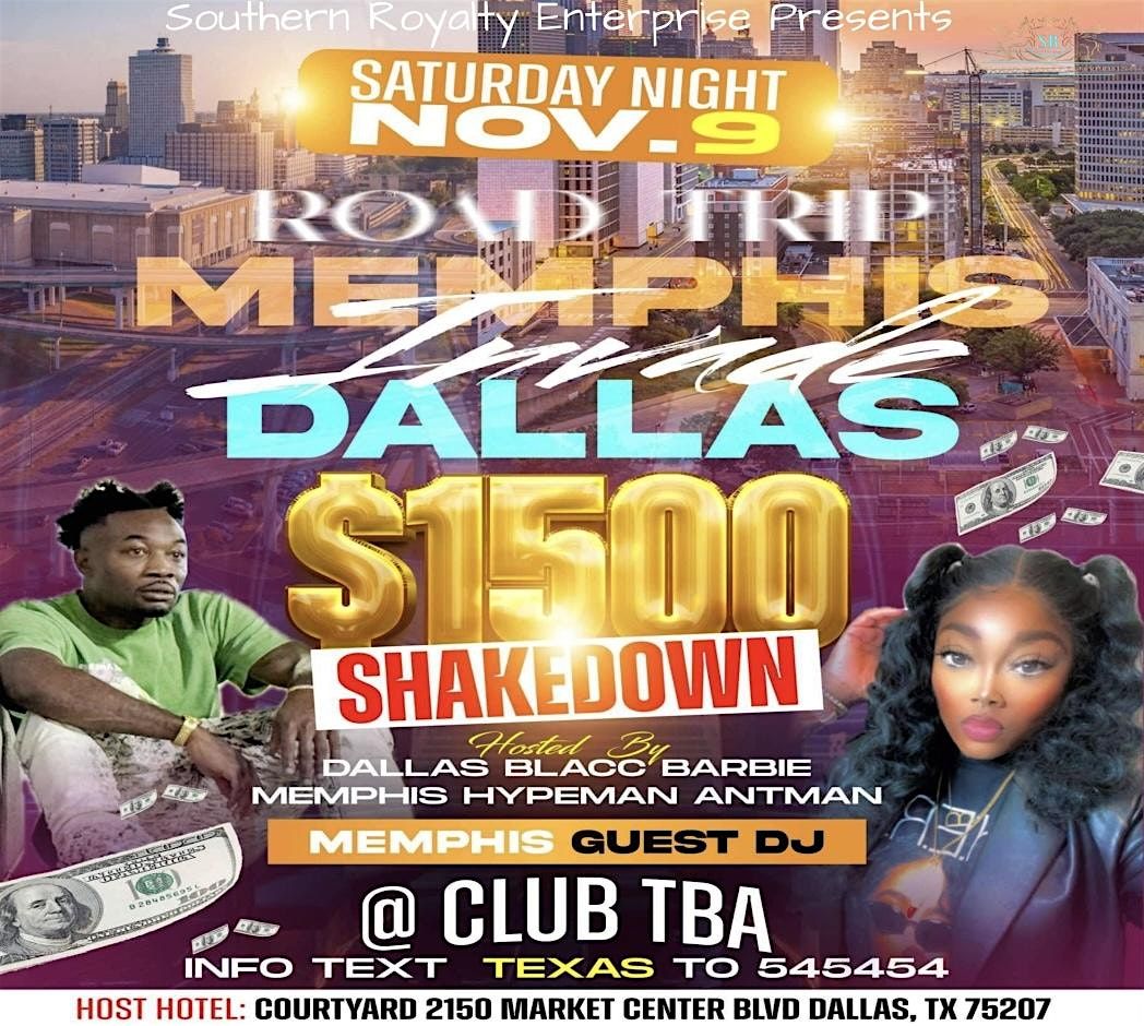 Dallas Vs Memphis - 1500.00 Twerk Contest