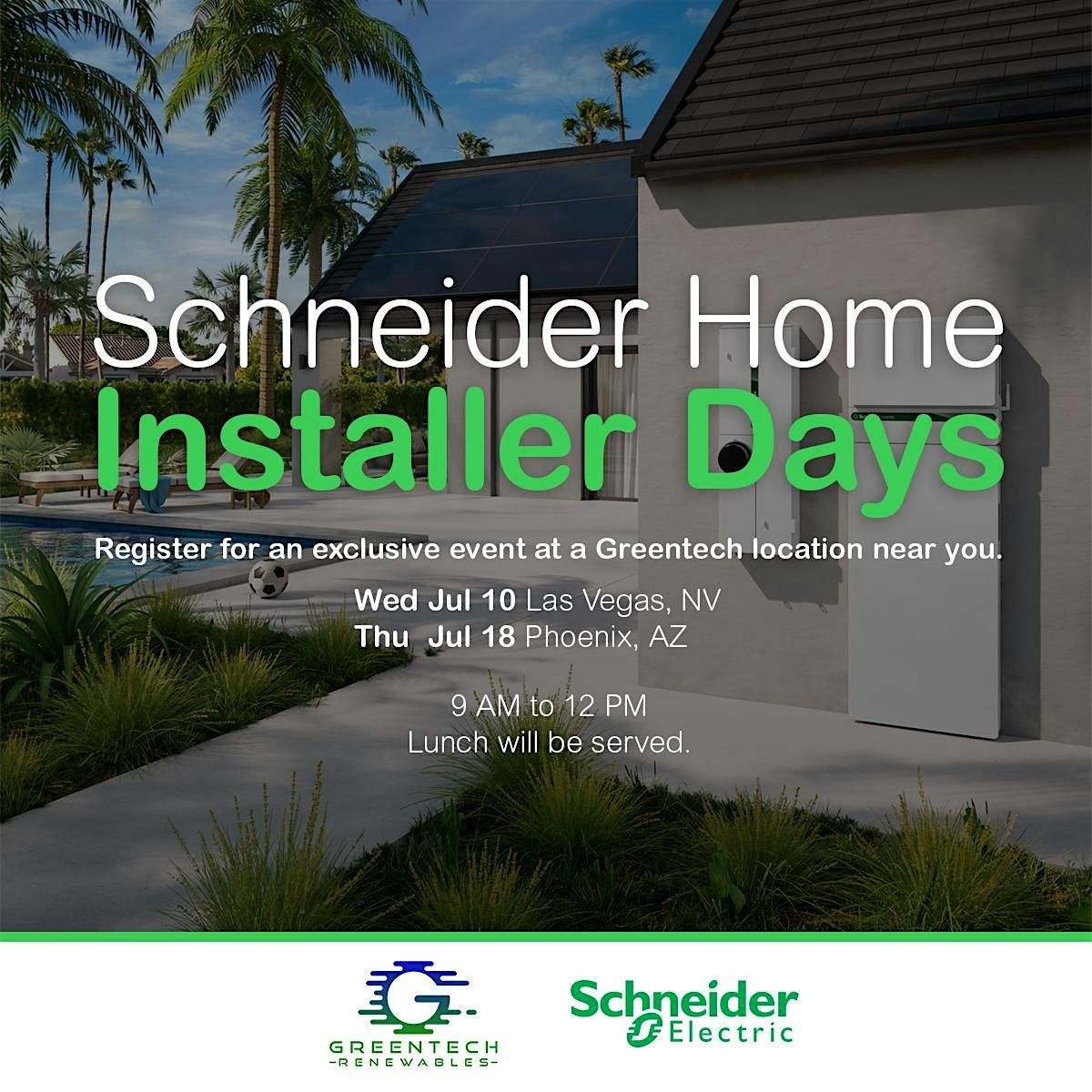 Schneider Home Installer Days