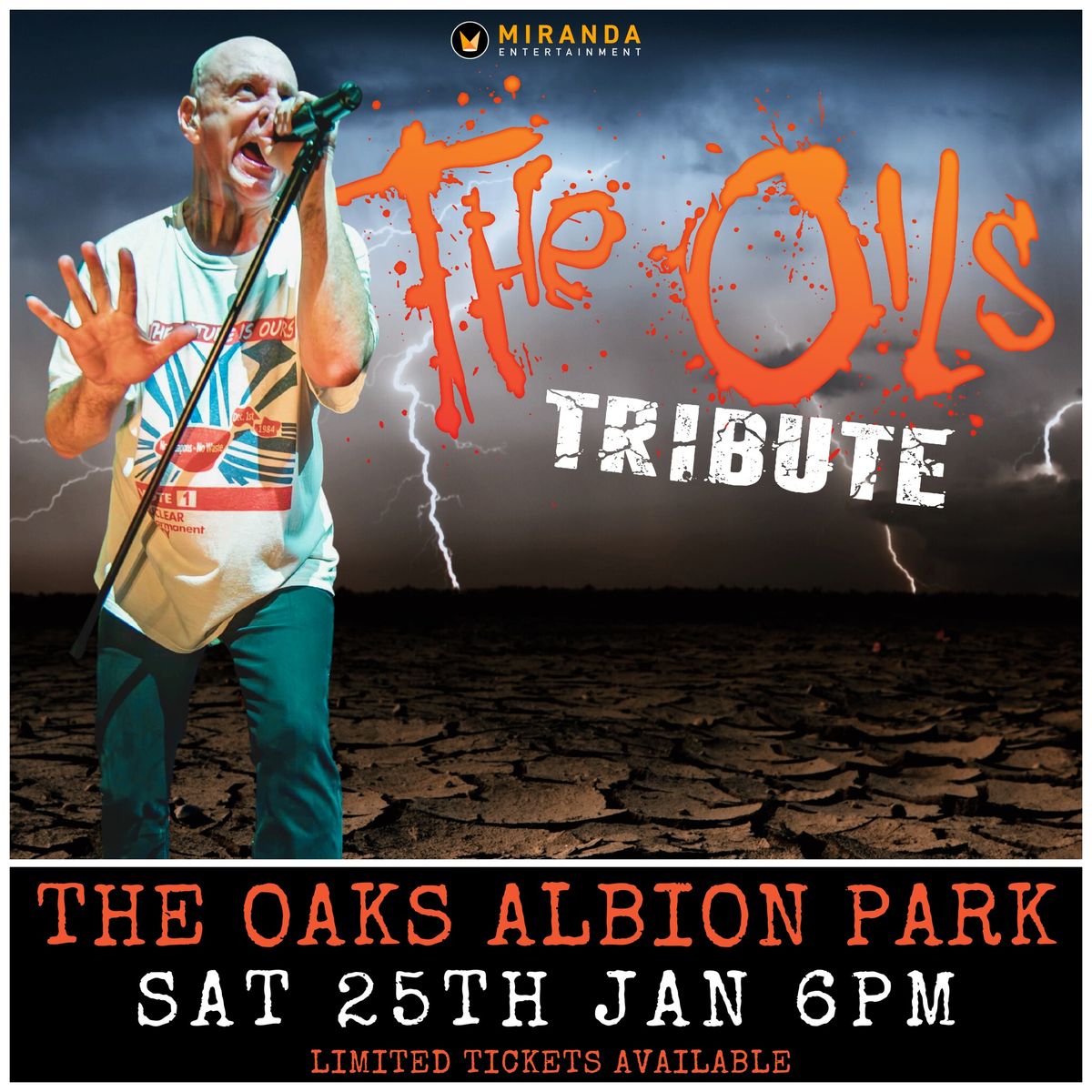 THE OAKS HOTEL MOTEL | THE OILS TRIBUTE | AUSTRALIA DAY EVE PARTY