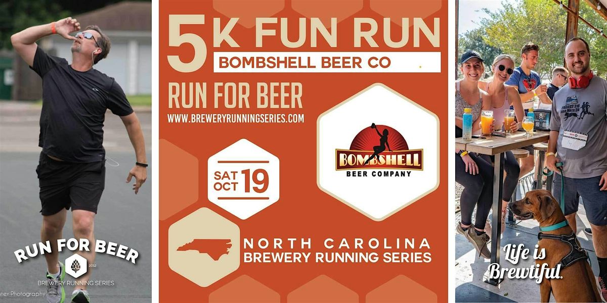 5k Beer Run x Bombshell Beer Co | 2024 NC Brewery Running Series