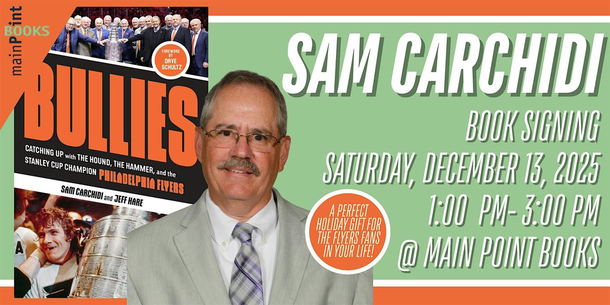 Sam Carchidi "Bullies" signing