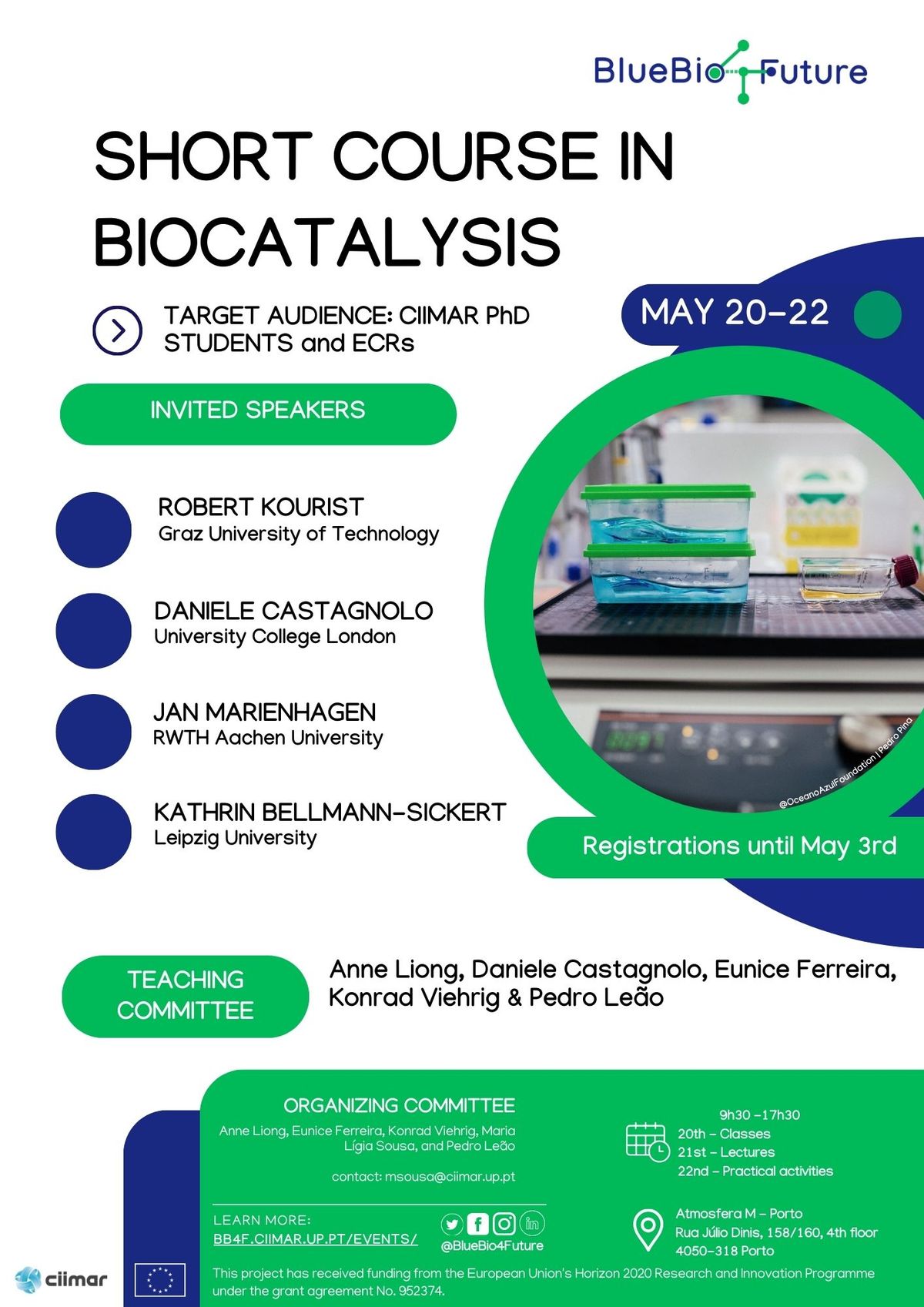 BlueBio4Future Short Course in Biocatalysis