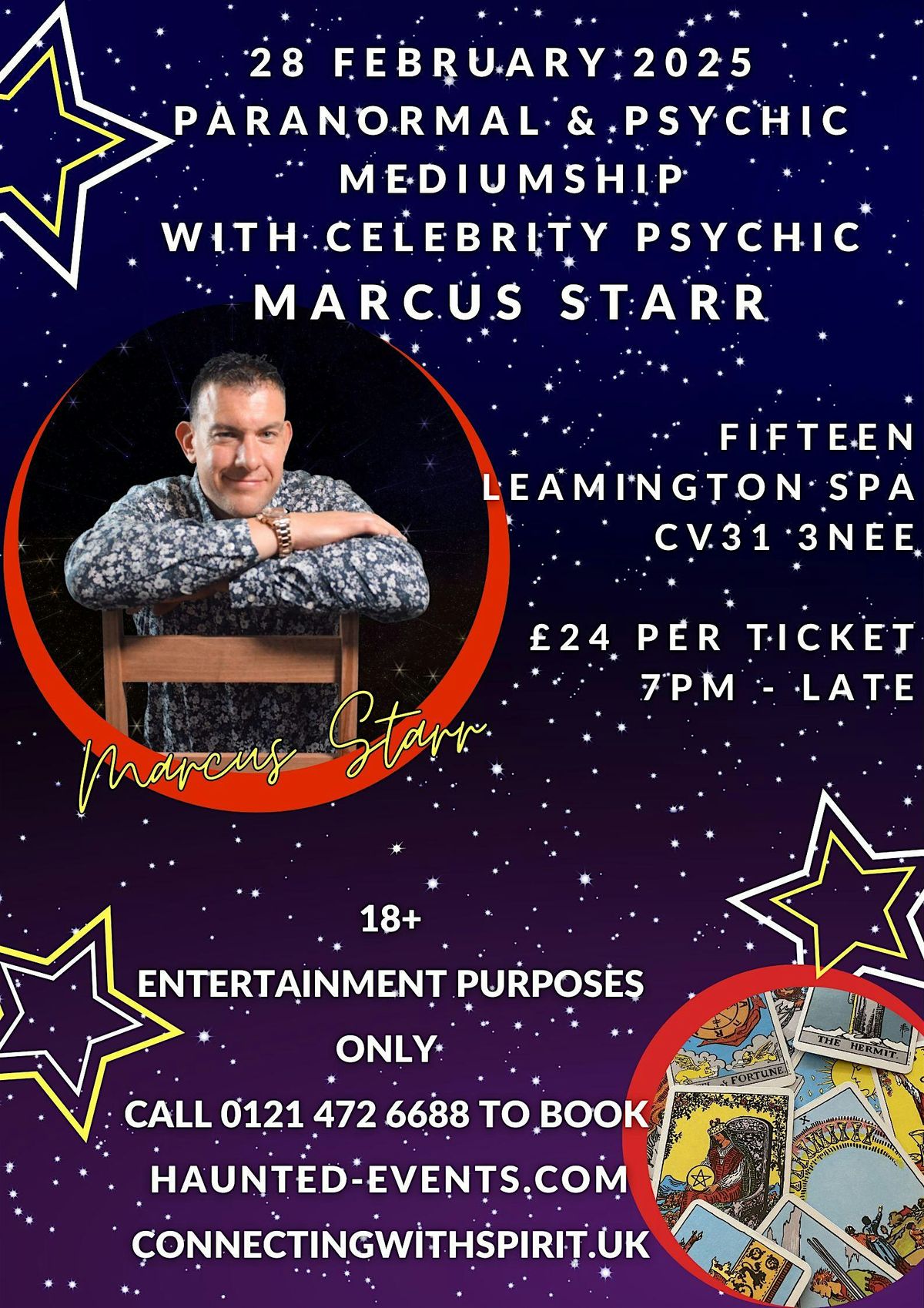 Paranormal & Psychic Mediumship with Celebrity Psychic Medium Marcus Starr