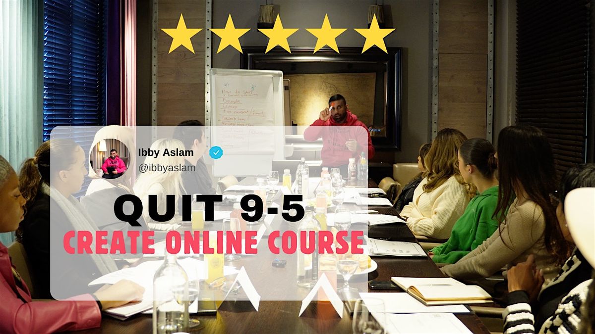 Quit Your 9-5 - Build Your Freedom with an Online Course