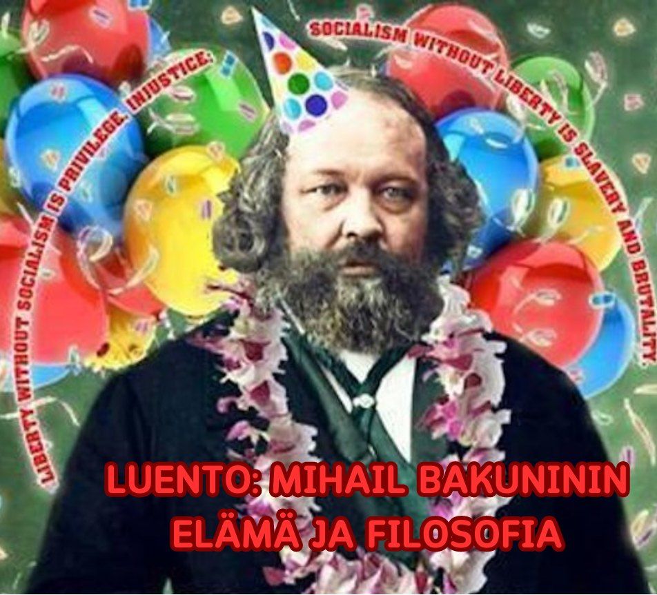 Mihail Bakuninin el\u00e4m\u00e4 ja filosofia