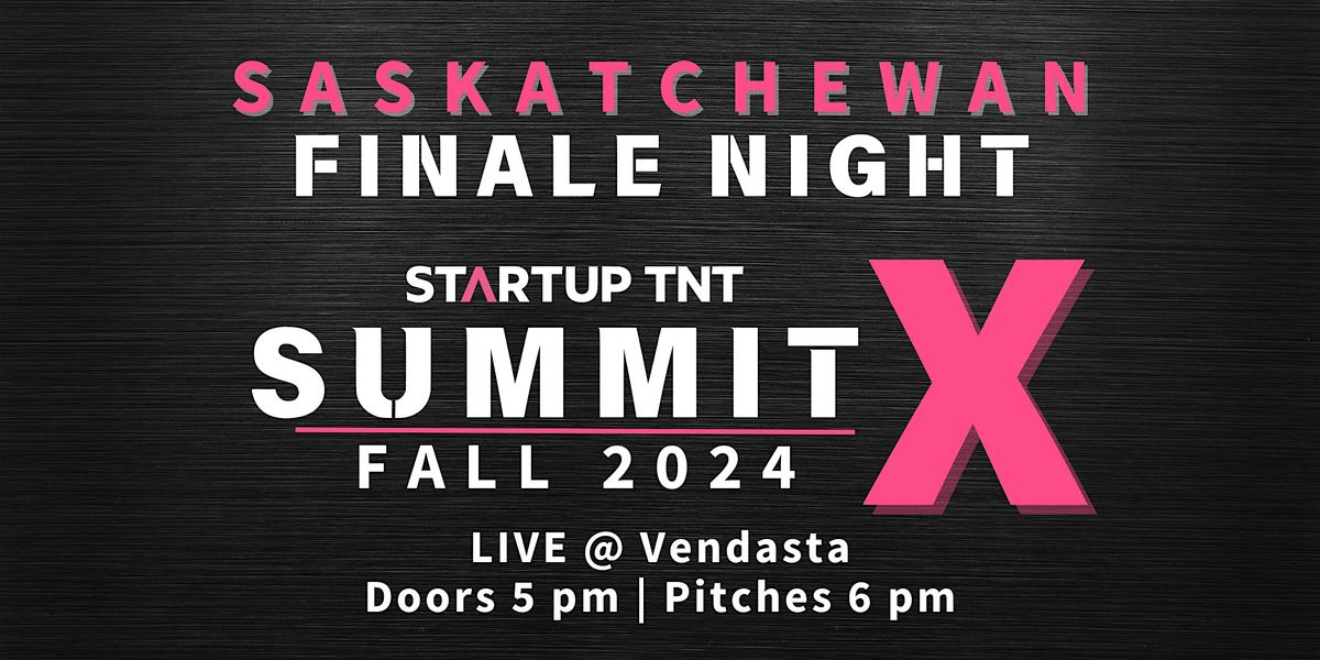 SK Summit X - Finale Pitch Night