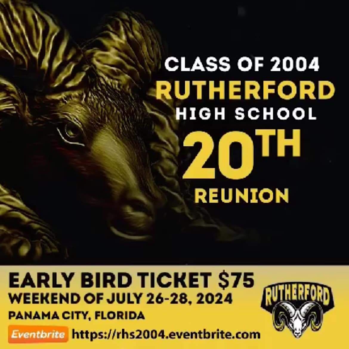 Rutherford High School - Class of 2004 - 20 Year Reunion