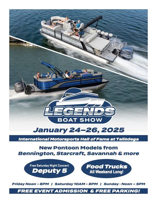 Legends Boat Show Hosted by Rodney's Marine and Woods Surfside! Jan 24-26th 2025!!