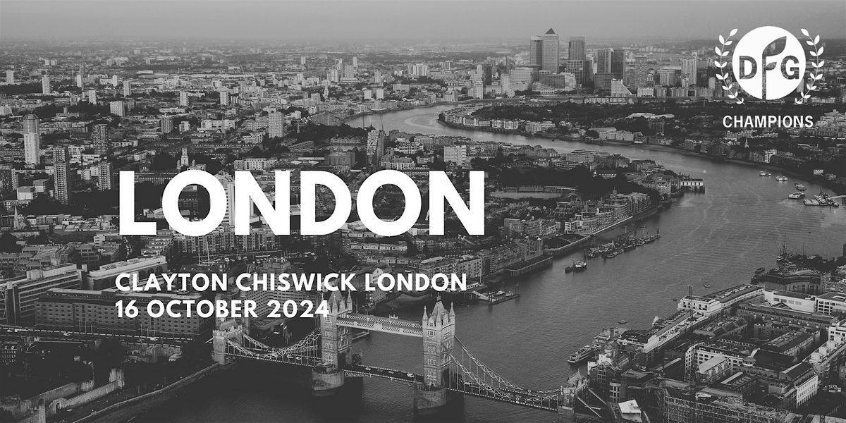 DFG Champions Roadshow 2024: London