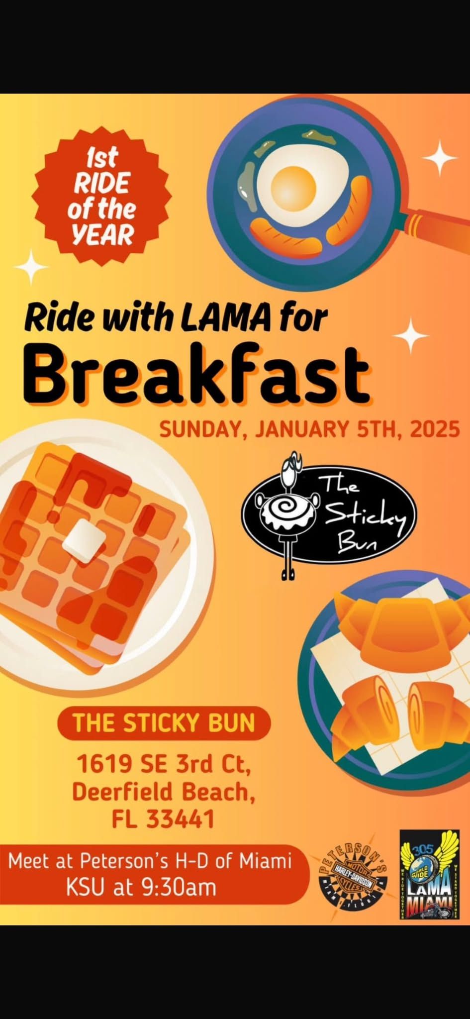 Ride with LAMA for Breakfast 