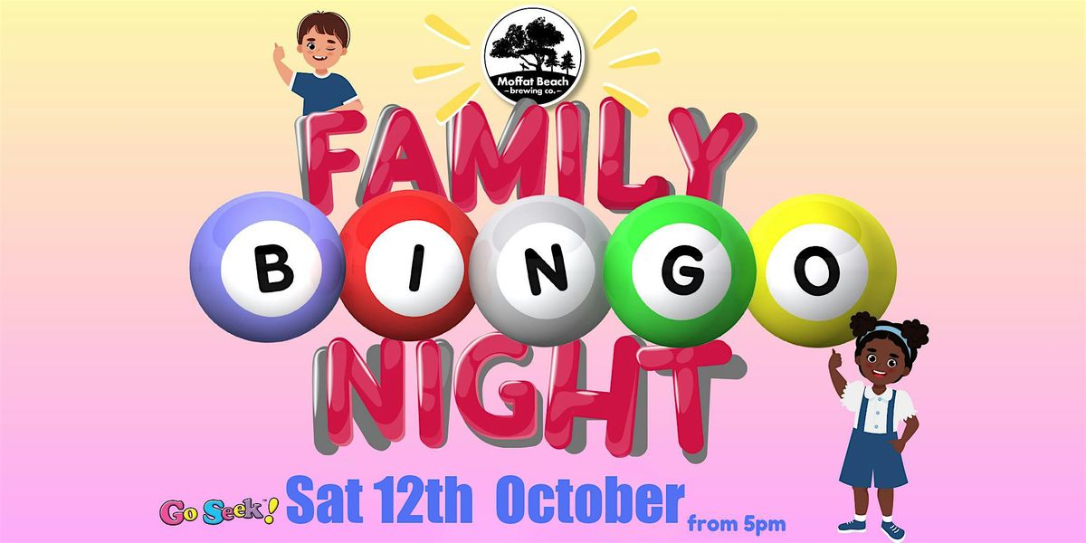 Family Bingo Night @ Moffat Beach Brewing Co.