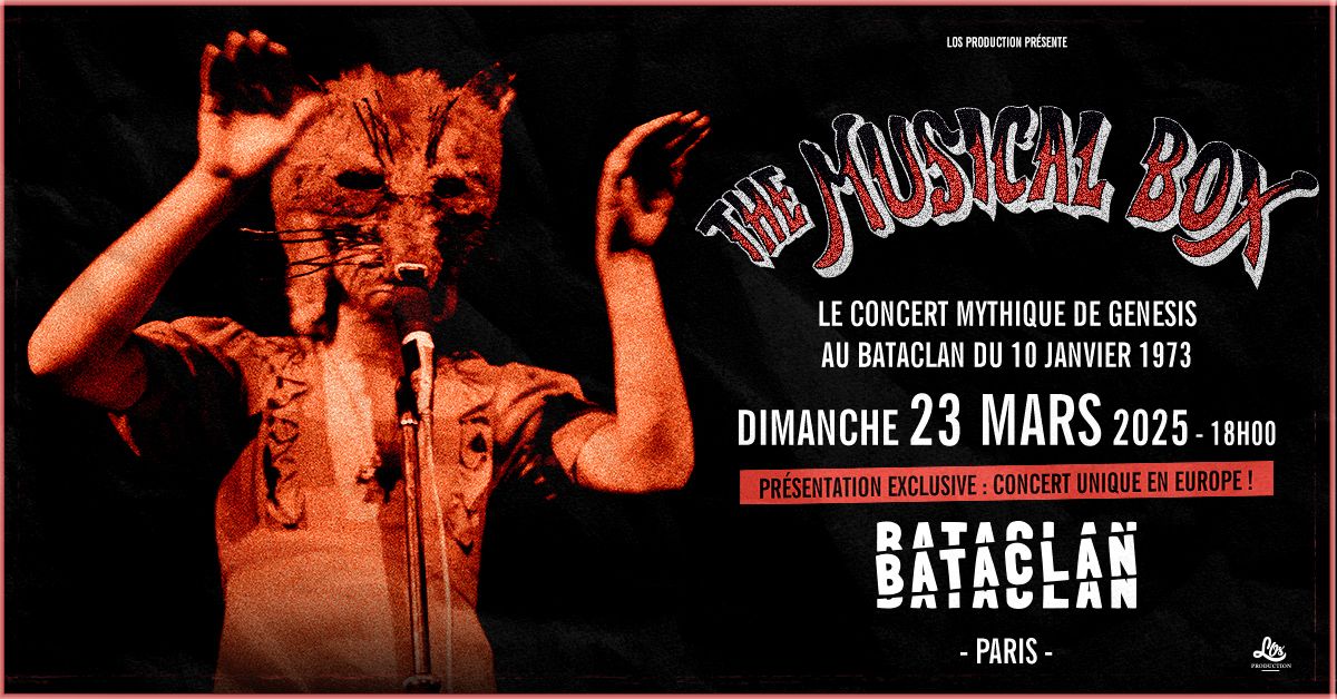 The Musical Box \u2022 Bataclan \u2022 23\/03\/25