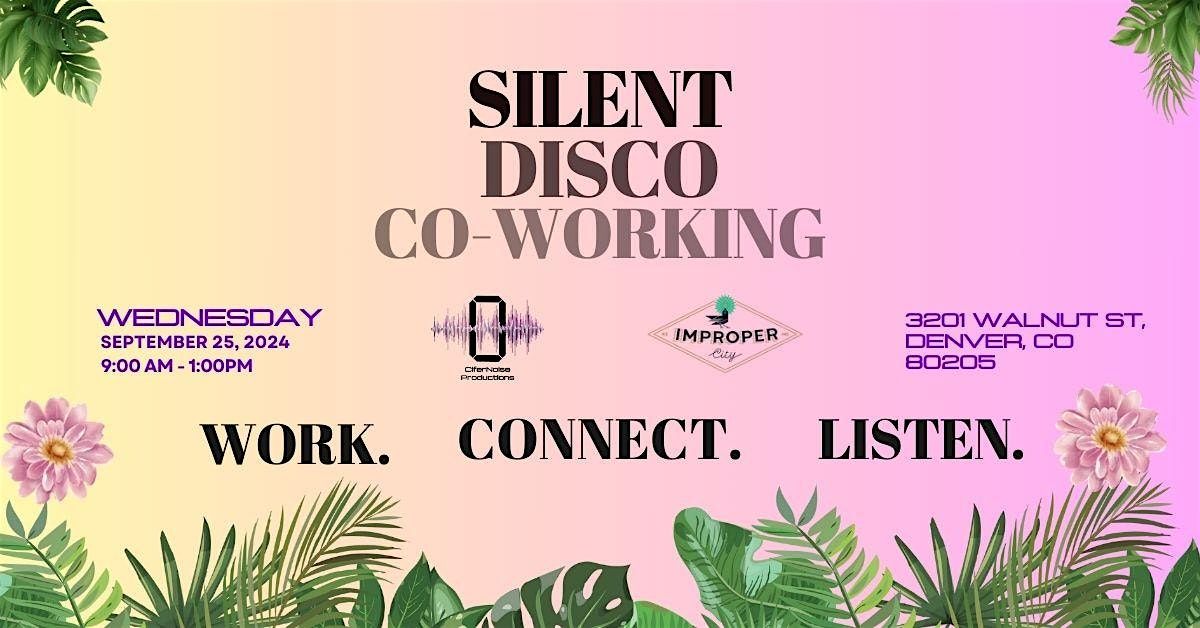 Free Silent Disco Co-working: Improper City - September