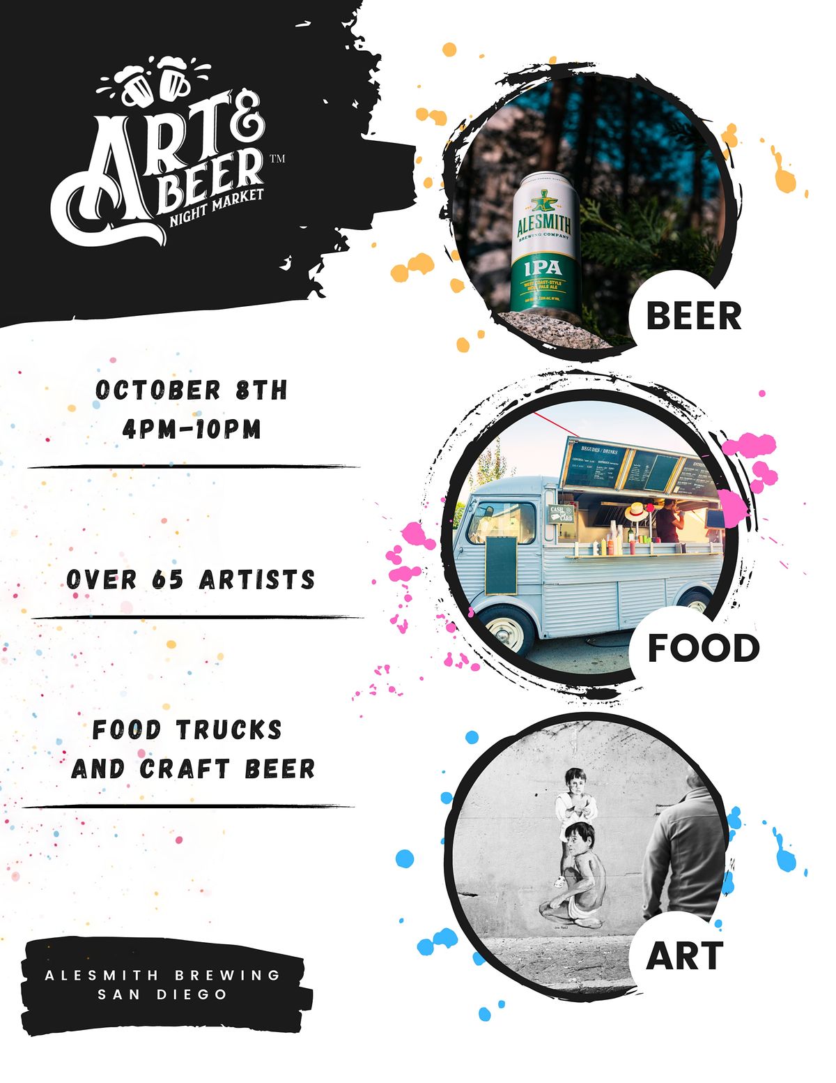 Art & Beer Night Market SD!