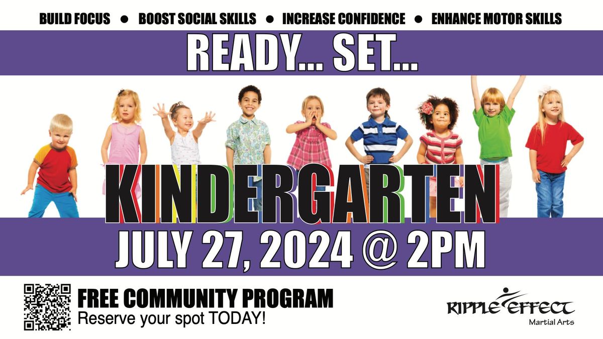 Ready, Set, Kindergarten! \ud83c\udf92 Free Community Class 