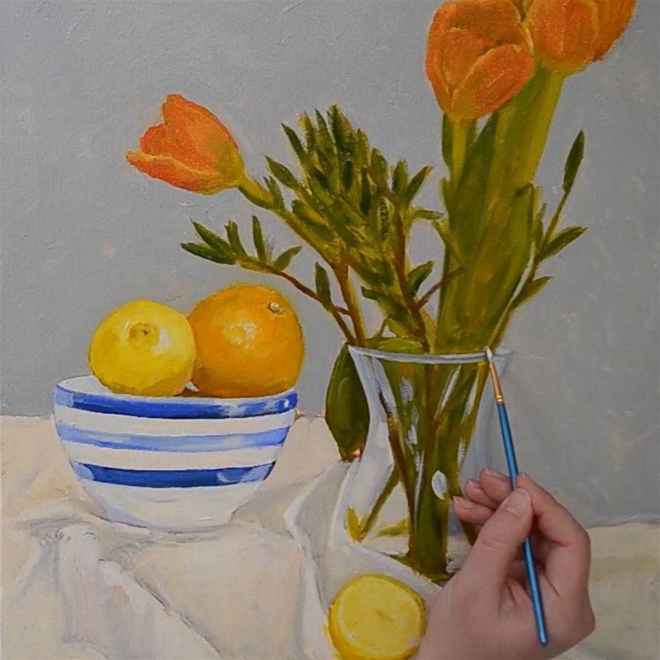 The Useful Art Class - Still Life Oil Painting Workshop