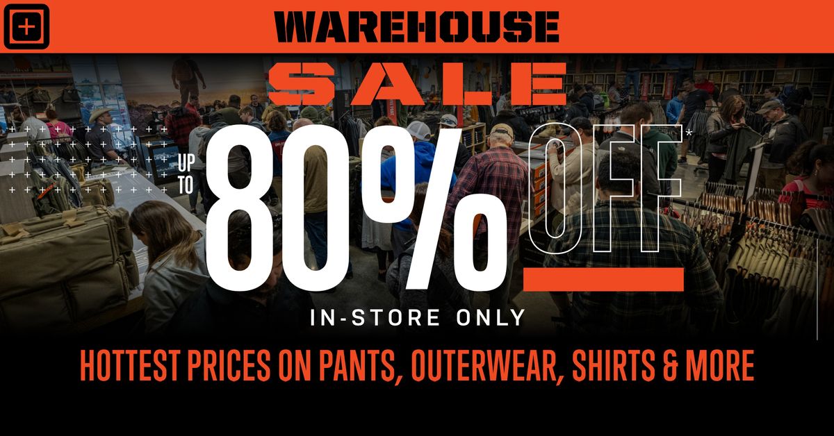 5.11 Schaumburg Warehouse Sale - Up To 80% Off 