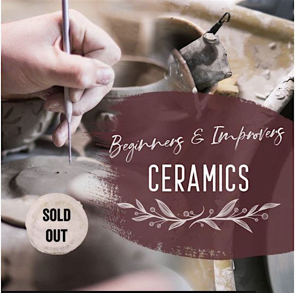Beginners & Improvers in Ceramics: 6 week Autumn course
