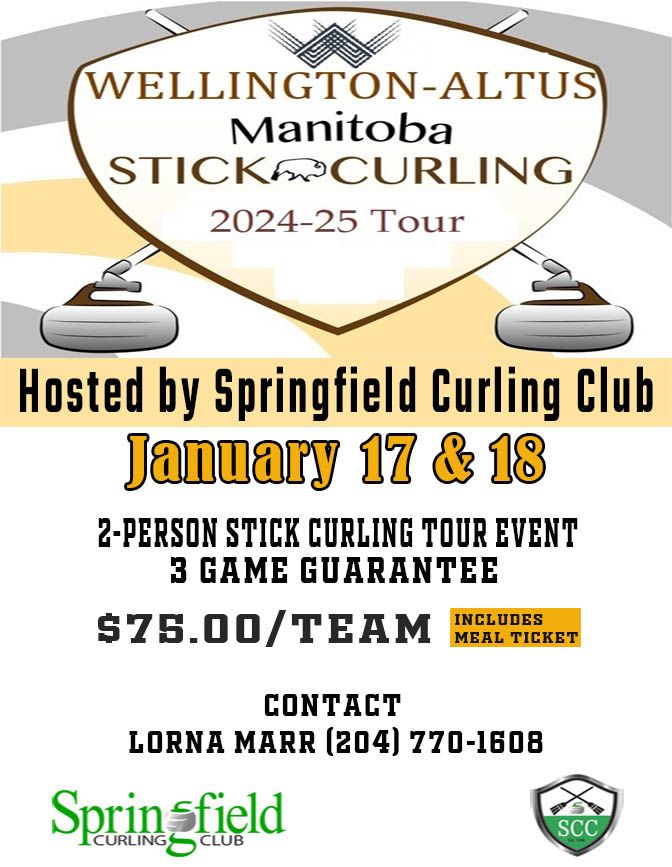 Weelington-Altus Manitoba Stick Curling Tour Event