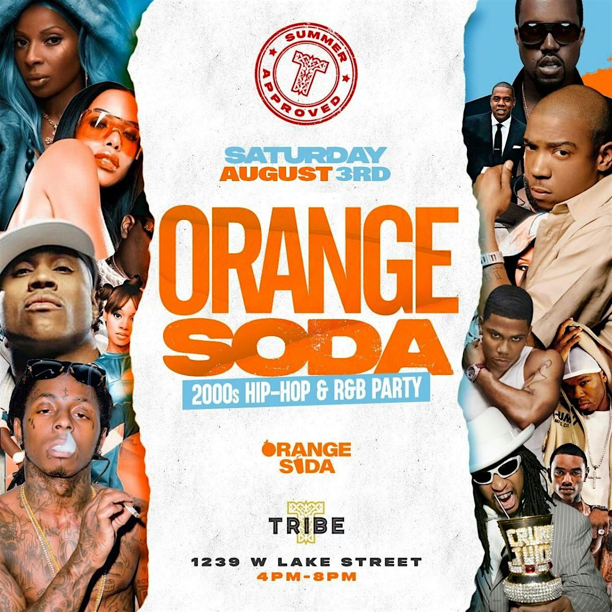 ORANGE SODA 2000s HipHop and R&B Dance Party