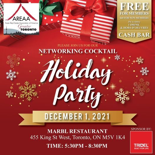 Networking Cocktail Holiday Party