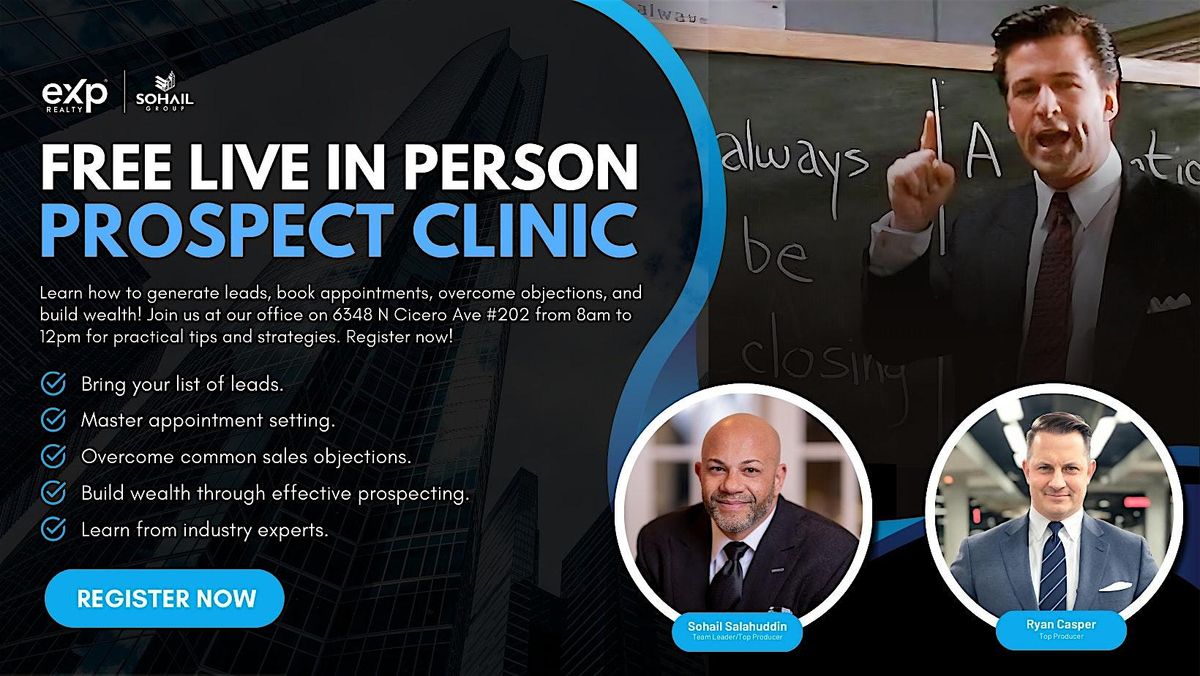 Live In Person Prospect Clinic