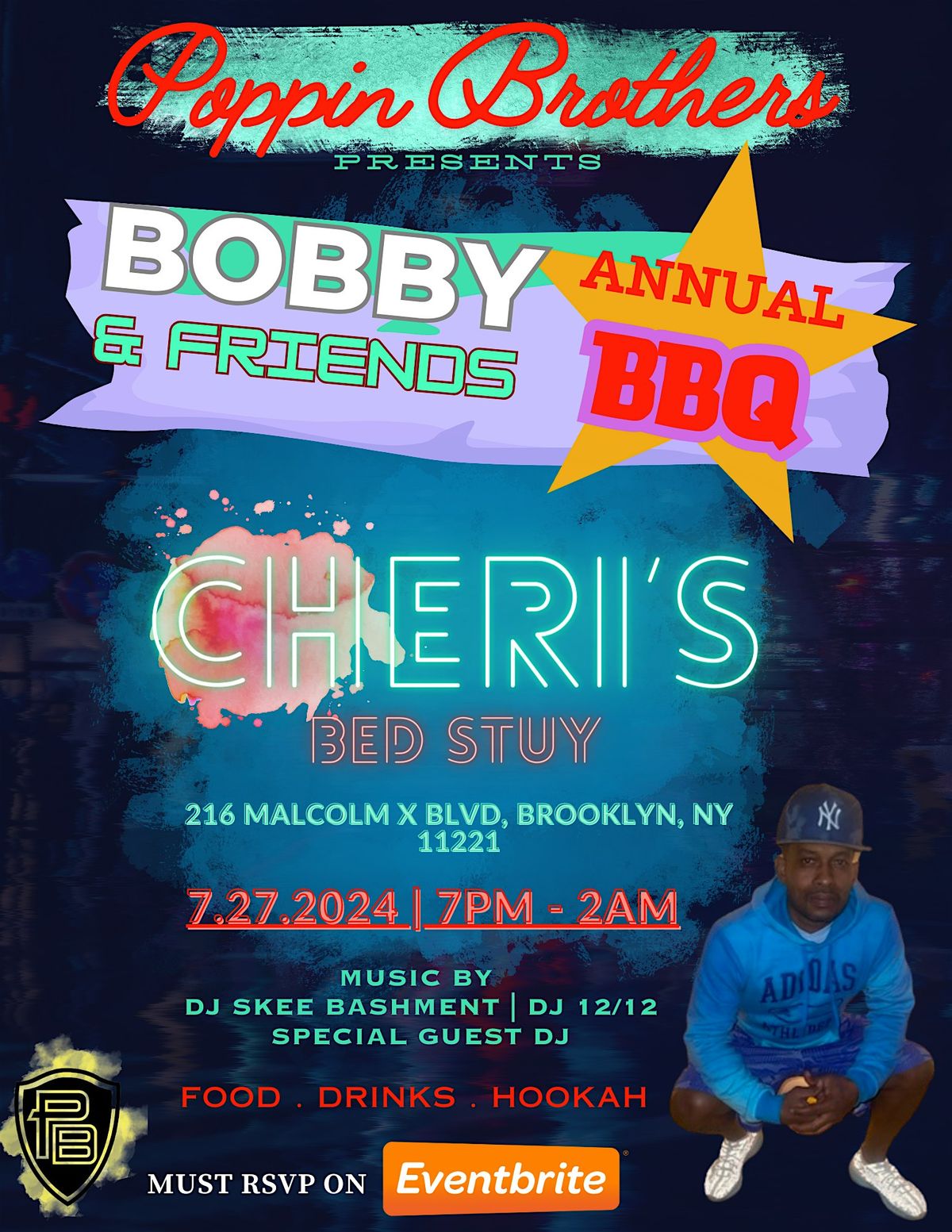 Poppin Brothers Presents   Bobby & Friends Aunnal BBQ 2024